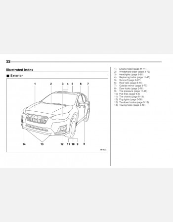 subaru xv e-boxer 2020 owners manual rhd lhd